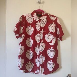Big Bud Press - Strawberry Button Up - Small